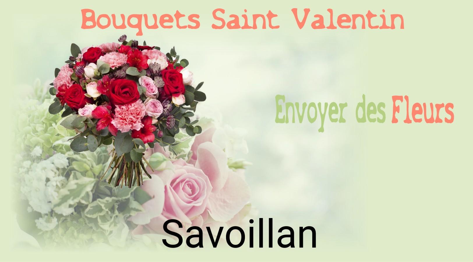 Roses de Saint-Valentin livrées à Savoillan